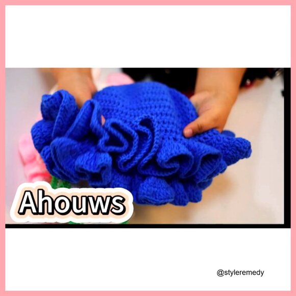 Crochet Bucket Hat Women Knit Floppy Cap Handmade Beanie Outdoor Travel main image 7